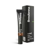 Пигмент прямого действия для бровей гелевый BrowXenna® Lume 02, Dark Brown 15мл