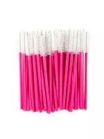 Щеточки упаковка 10 штук (Ворсовые)(Малиново-Белые) Щеточки упаковка 10 штук (Ворсовые)(Малиново-Белые)
