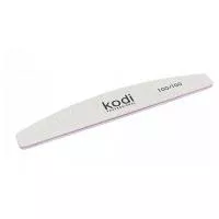 Пилка  для ногтей в форме Полумесяц Kodi абразивность 100/100 цвет:серый (78/30/5) Пилка  для ногтей в форме Полумесяц Kodi абразивность 100/100 цвет:серый (78/30/5)