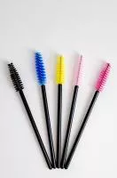 Щеточки упаковка 10 штук (Ворсовые)(Желто-Черные) Щеточки упаковка 10 штук (Ворсовые)(Желто-Черные)