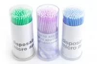 Микробраши в баночке 100 шт, фиолетовые Микробраши в баночке 100 шт, фиолетовые