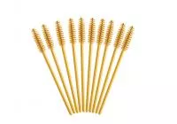 Щеточки упаковка 10 штук (Ворсовые)(Золотые) Щеточки упаковка 10 штук (Ворсовые)(Золотые)