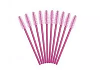 Щеточки упаковка 10 штук (Ворсовые)(Малиново-Розовые) Щеточки упаковка 10 штук (Ворсовые)(Малиново-Розовые)