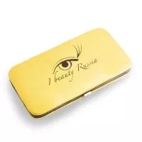 Магнитный чехол I-Beauty (Ай бьюти) для пинцетов, золото