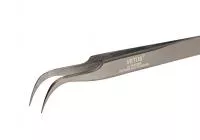 Пинцет VETUS (Ветус) MCS-15 изогнутый (черный) Пинцет VETUS (Ветус) MCS-15 изогнутый (черный)