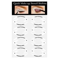 Наклейки-шаблоны для макияжа глаз H025-3, 32 пары